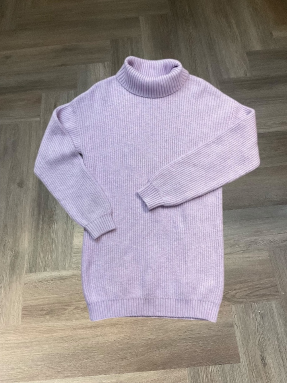 Old Navy Tunic Sweater Womens Extra Large Lavender SoSoft Turtleneck Pullover - Picture 2 of 8